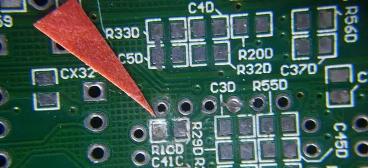 What is the reason for the loss of PCB pads?