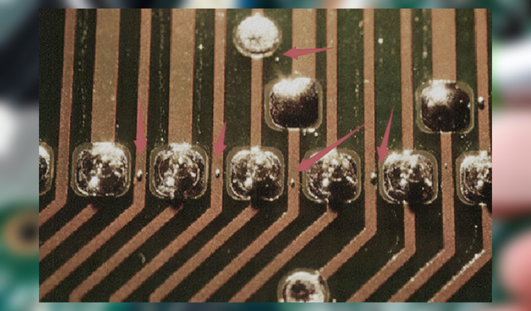 Why is solder ball produced during SMT welding?